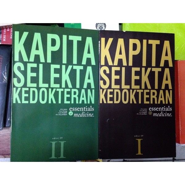 Kapita Selekta Kedokeran edisi 4 jilid I dan II