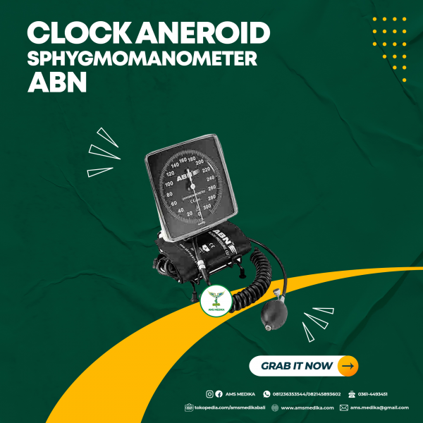 Clock Aneroid Sphygmomanometer ABN 