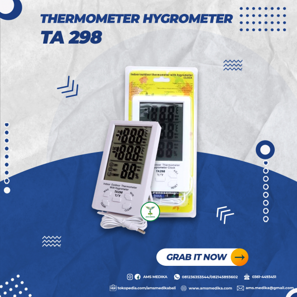 Thermometer Hygrometr TA298