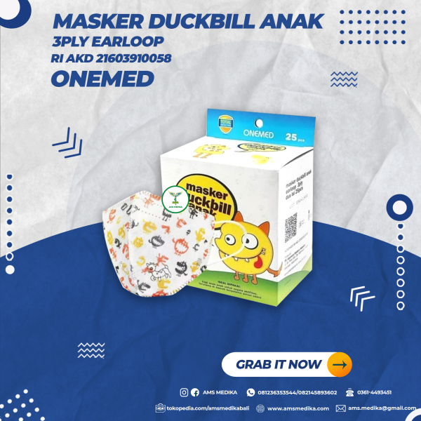 Masker Duckbill Anak Onemed