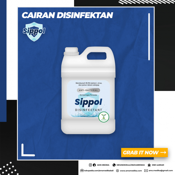 Cairan Disinfektan Sippol