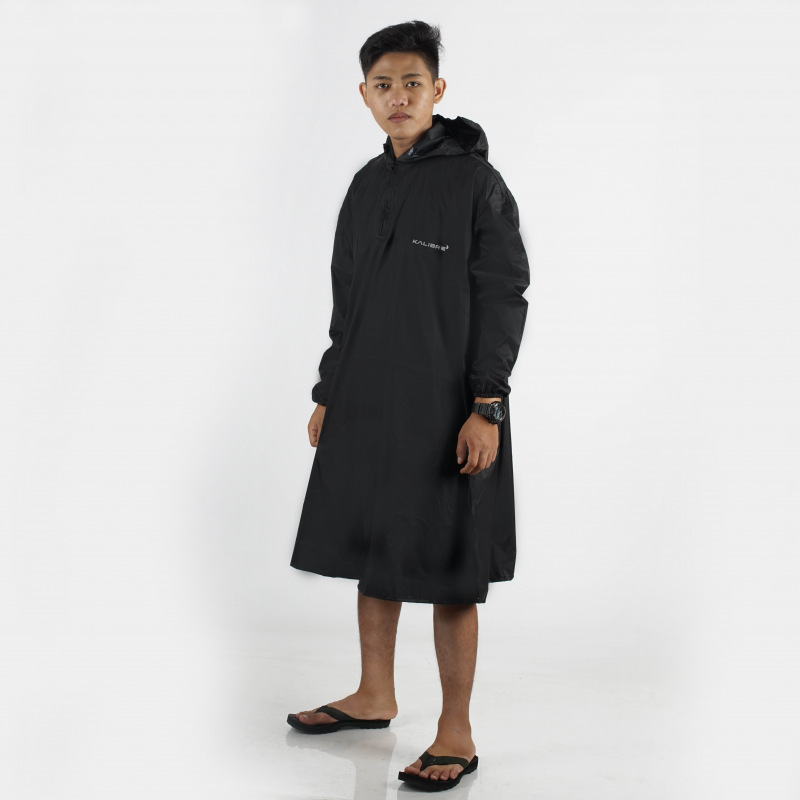 Jas Hujan Ponco Kalibre Jas Hujan 40 L 970336 Hitam 