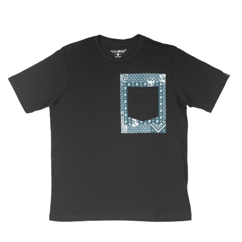 Kalibre T shirt 980643 Black-Navy