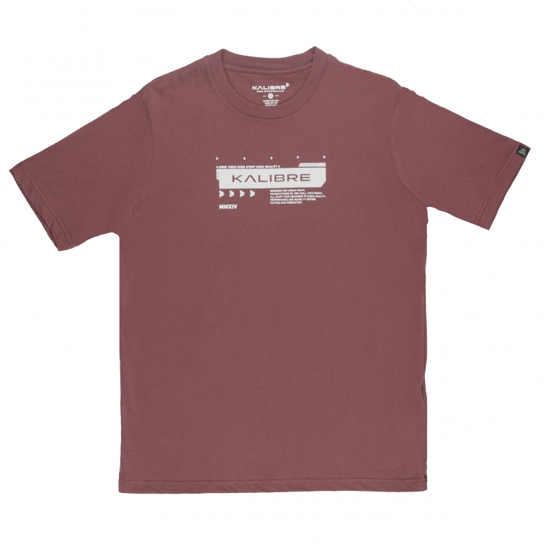 Kalibre T shirt 980682 Burgundy