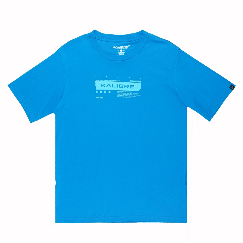 Kalibre T shirt 980682 Turquise Blue