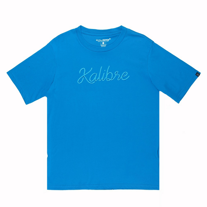Kalibre T shirt 980665 Turquoise Blue