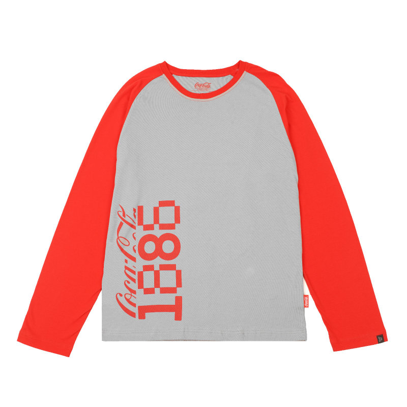 Kalibre T-Shirt Tangan Panjang Coca-Cola Grey-Red 980971