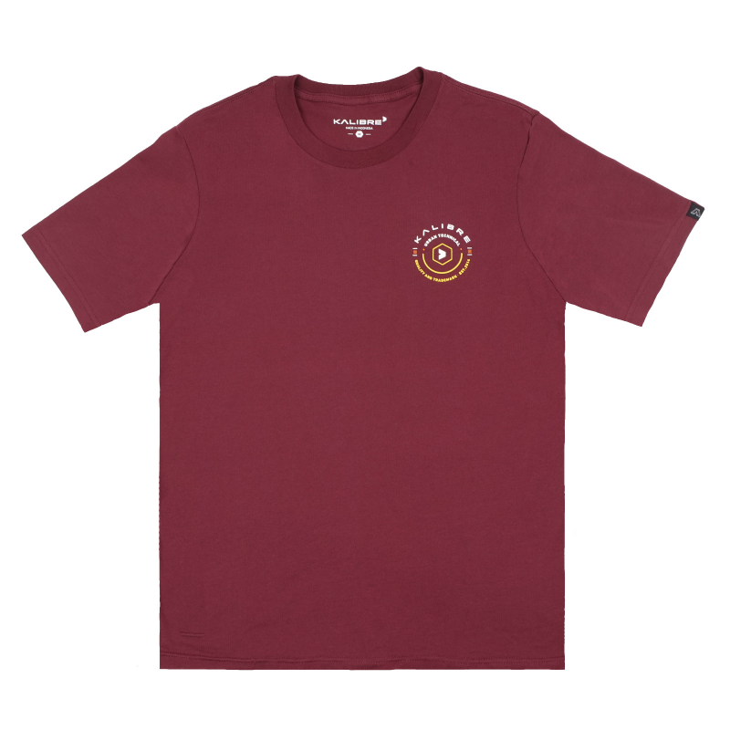 Kalibre T-Shirt Burgundy 980812