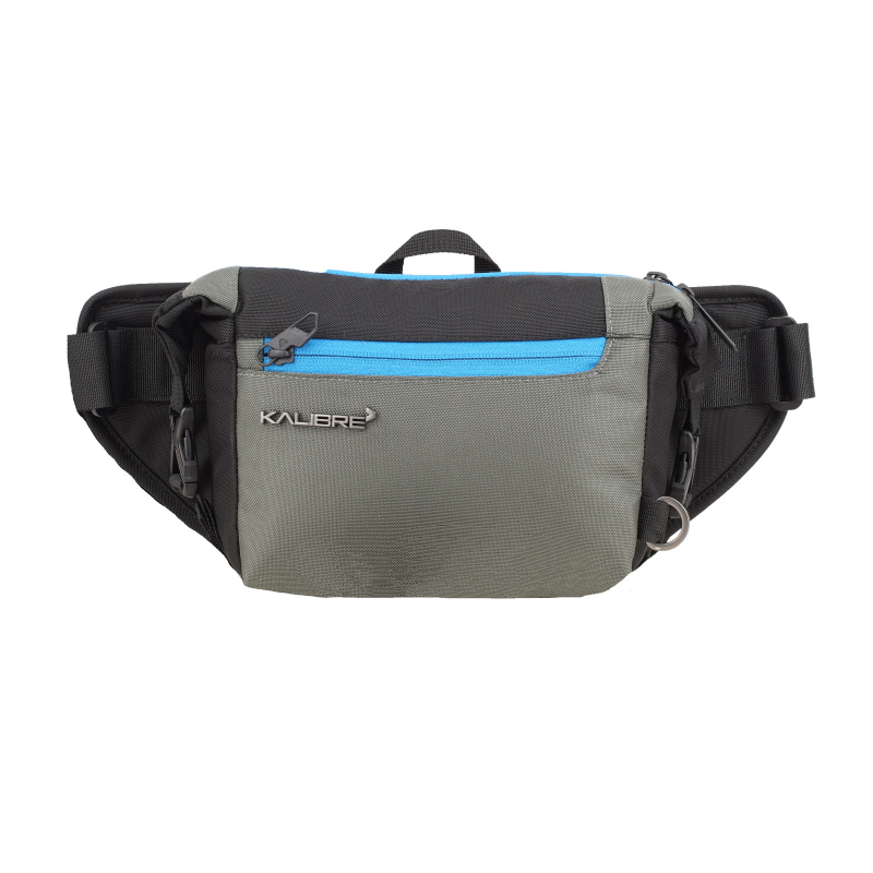 Kalibre Tas Pinggang Pria Waist Bag Vontana 1L Grey-Black 922038042