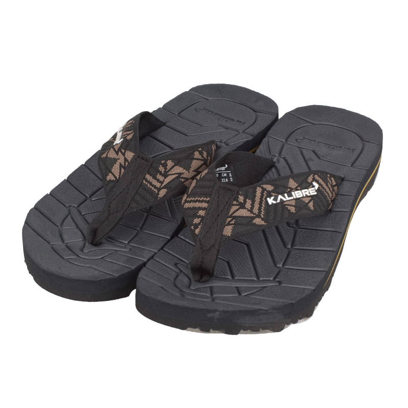 Kalibre Sandal Jepit Flexion 02 Black-Cream 960059 021
