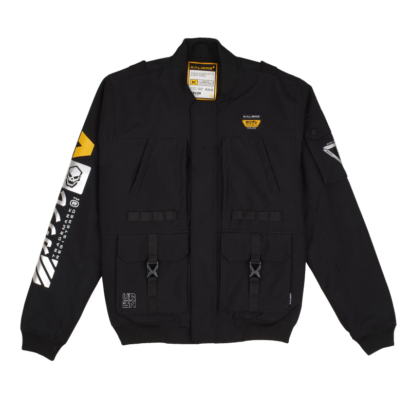 Kalibre Jaket Bomber Cyberpunk Black 970529