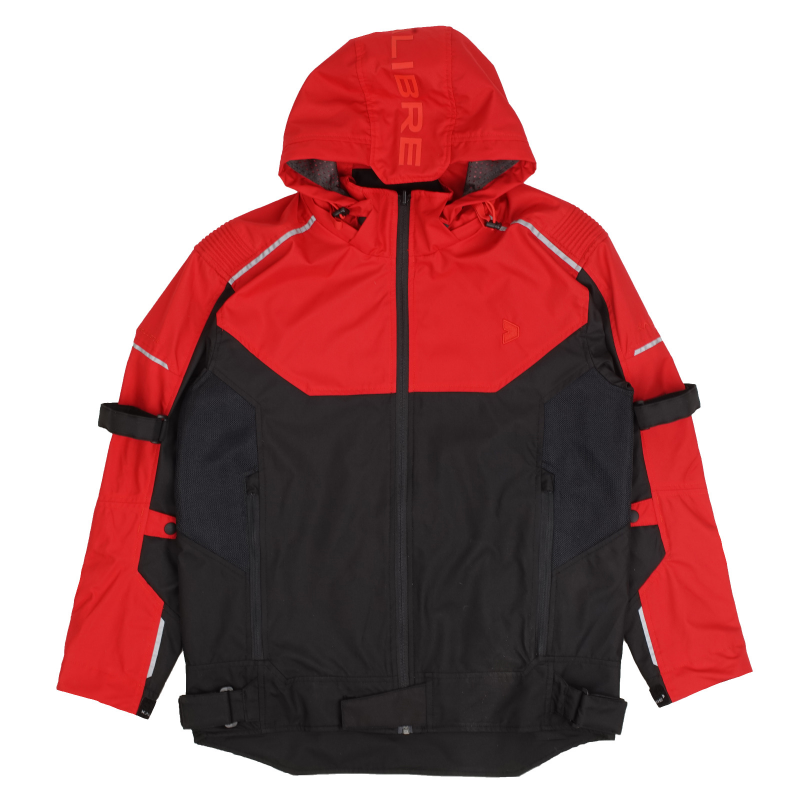 Kalibre Jaket Motor Ballistic Black-Red 970443
