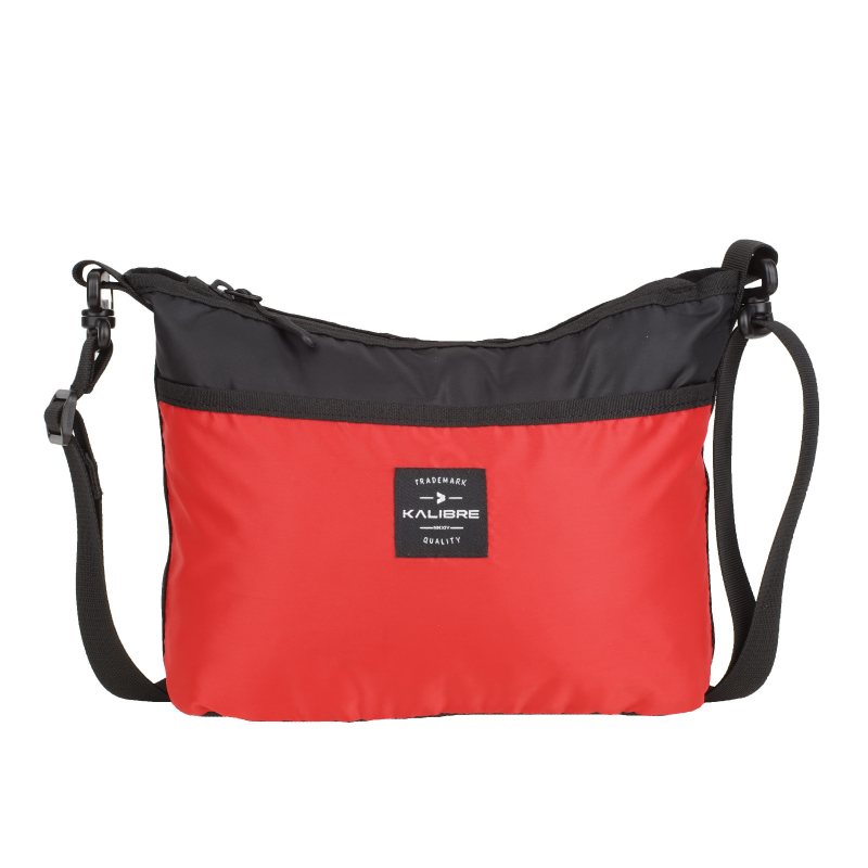 Kalibre Tas Selempang Travel Pouch Evolve 1L Black-Red 922123