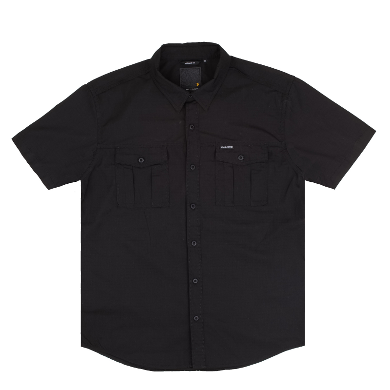 Kalibre Kemeja Tangan Pendek Black 981068