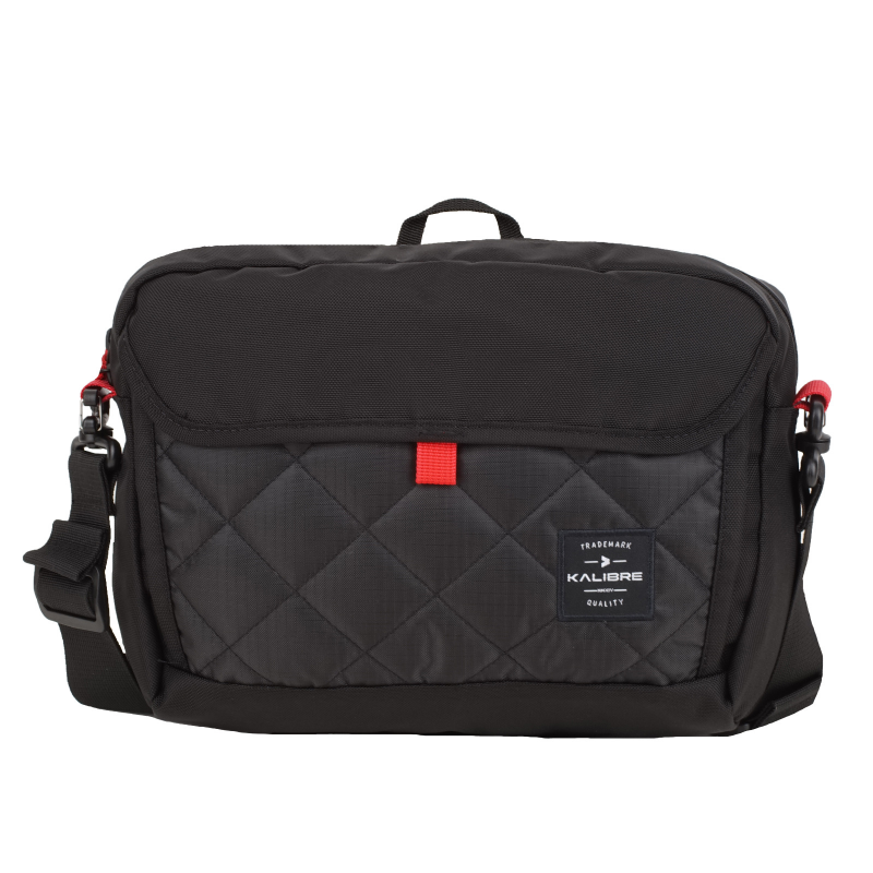 Tas Selempang Pria Kalibre Pouch Breezy 01 Black 92211…