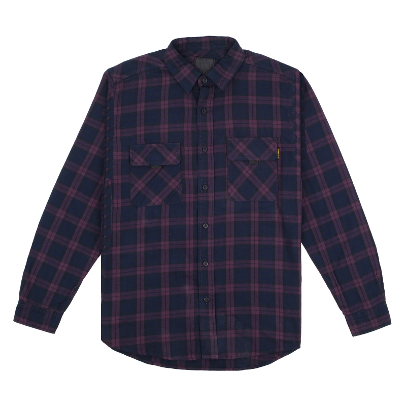 Kemeja Flanel Pria Kalibre Purple 980852