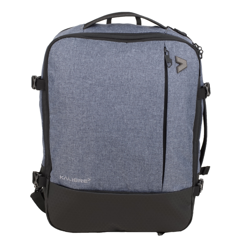 Tas Ransel Pria Kalibre Backpack Redium 18L Dark Grey -Black 910551020