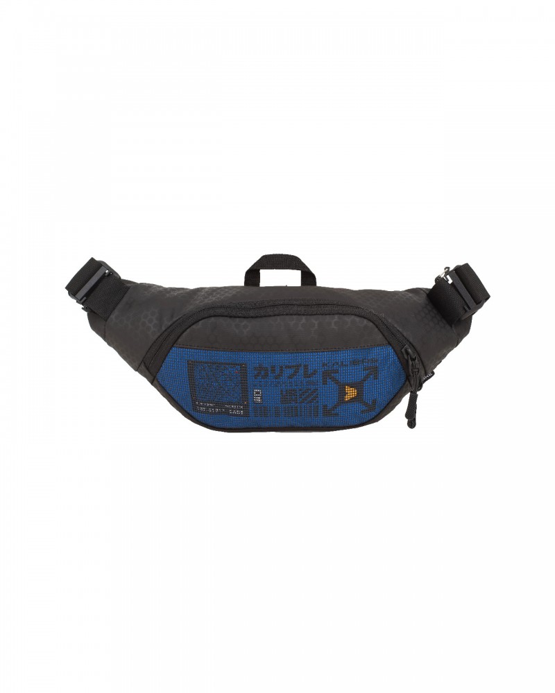 Tas Pinggang pria Waist Bag Kalibre Cyberspace Black-Blue 922220044