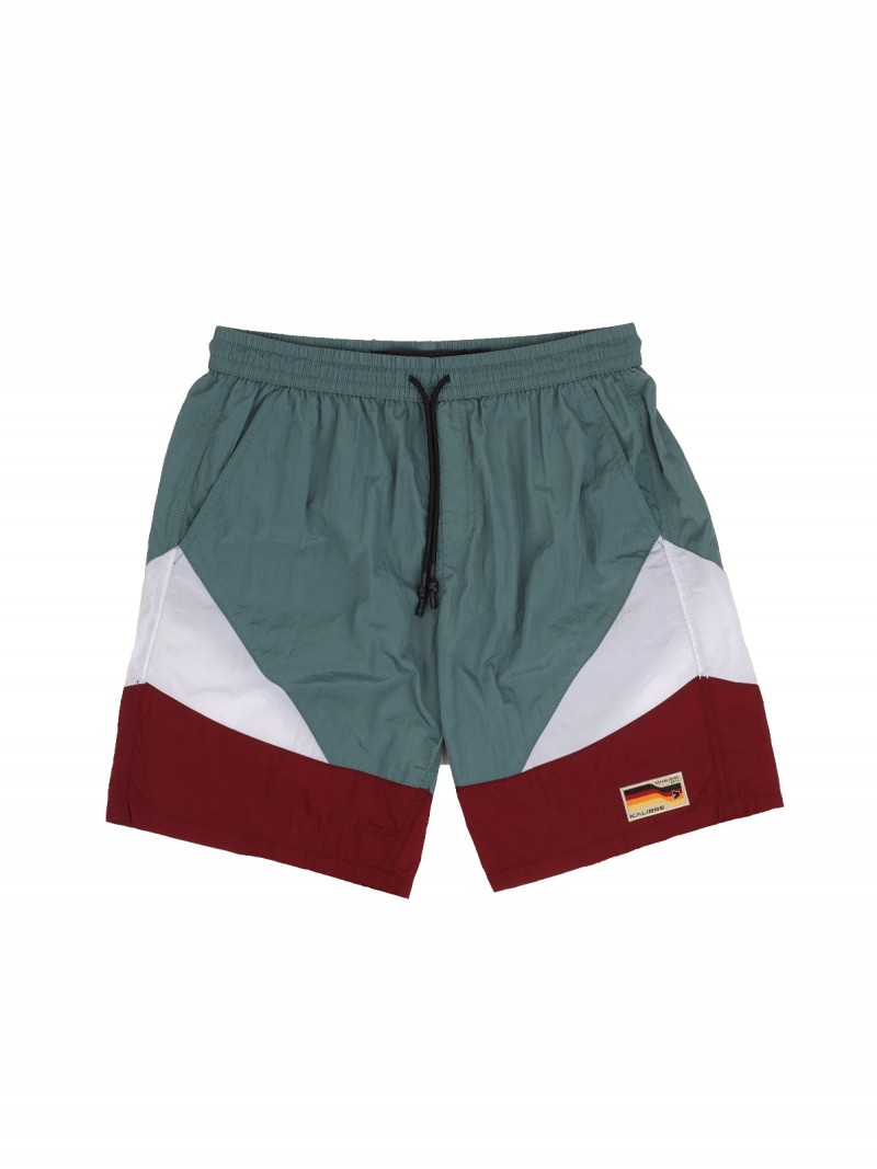 Kalibre Celana Boardshort Scarmo Sage Green Maroon 981167
