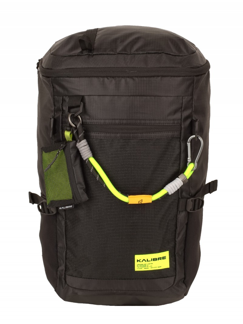 Tas Ransel Pria Kalibre Straupe 01 Black-Neon-Green 27L 911763024