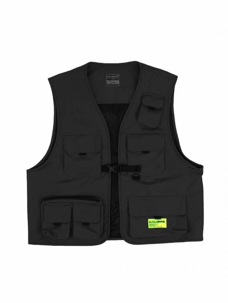 Jaket Vest Kalibre Cronver Black 970576