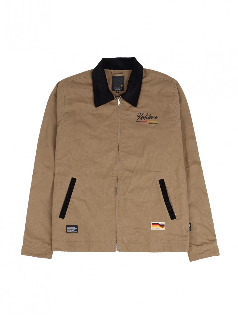 Kalibre Work Jaket Varglos Mocca-Black 970581202