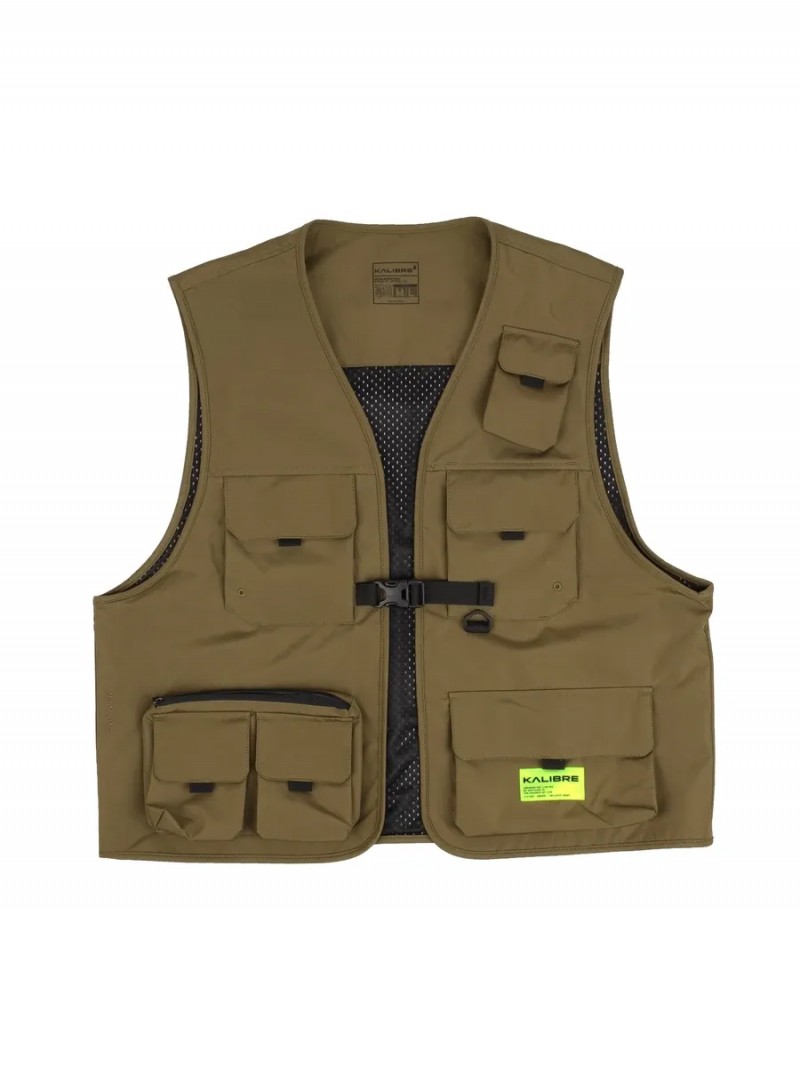 Jaket Vest Kalibre Cronver Olive 970576