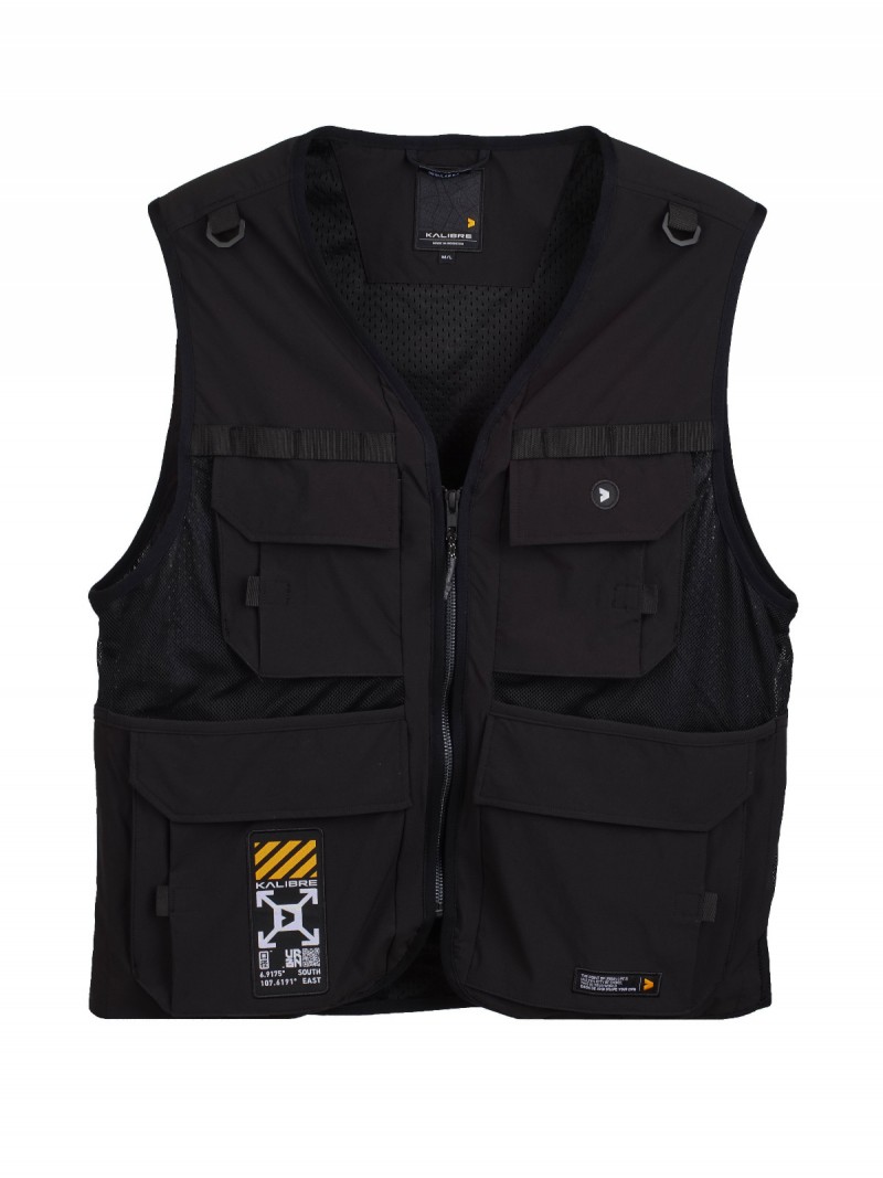 Jaket Vest Kalibre Syndicate Black 970600