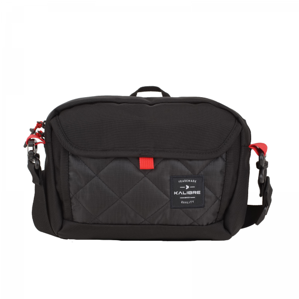 Tas Selempang Pria Kalibre Pouch Breezy 02 Black 2L 922106000