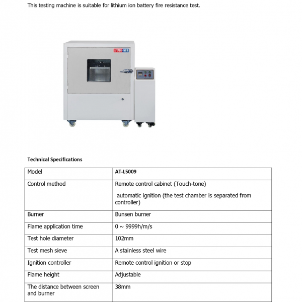 Projectile Inspection Machine Battery Projectile Test Machine - PT Mora Anugerah Berkat