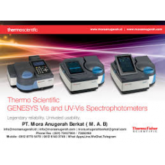 ​Thermo Scientific GENESYS&trade; 140/150 Vis/UV-Vis Spectrophotometers