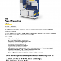 ASPHALT MIX ANALYZER AUTOMATIC CLOSED-LOOP SYSTEM