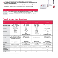 OHAUS STARTER 3100C CONDUCTIVITY BENCH