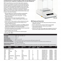 Sartorius Cubis MSE Precision Balances