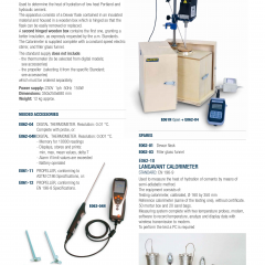 MATEST - Calorimeter & Langavan Calorimeter