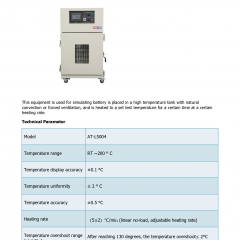 Battery Thermal Abuse Testing Machine
