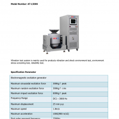 Electromagnetic Vibration Tester