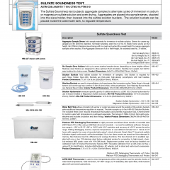 SULFATE SOUNDNESS TEST