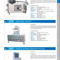 YASUDA SEIKI No.275 William Type Abrasion Tester