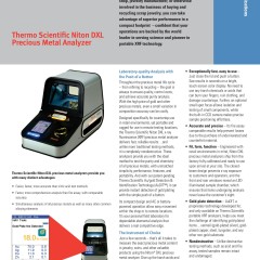 Thermo Scientific Niton DXL Precious Metal Analyzer