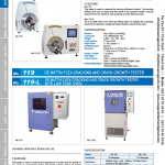 YASUDA SEIKI - De Mattia Flex-Cracking and Crack Growth Tester Series